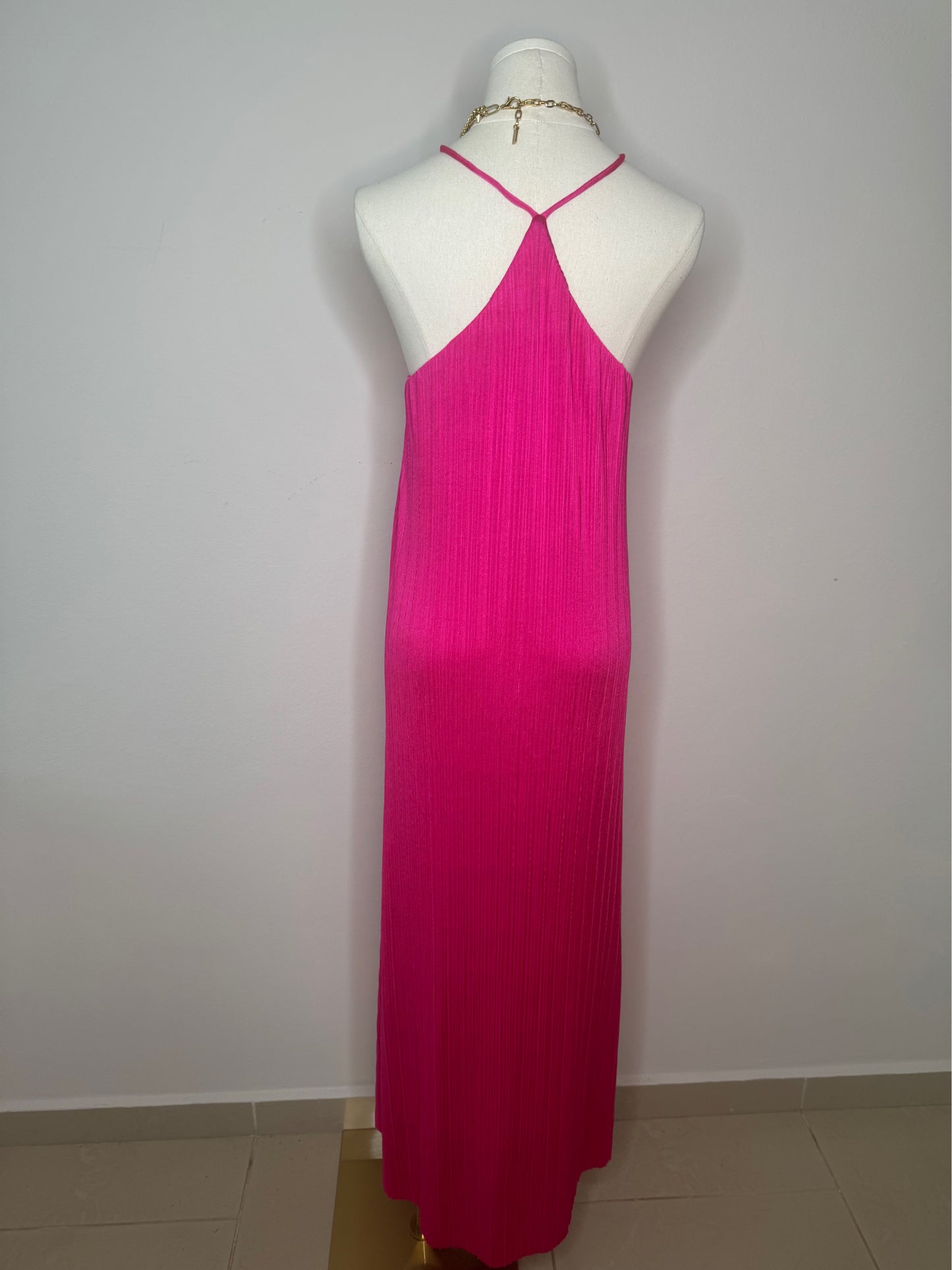 Fuchsia maxi dress