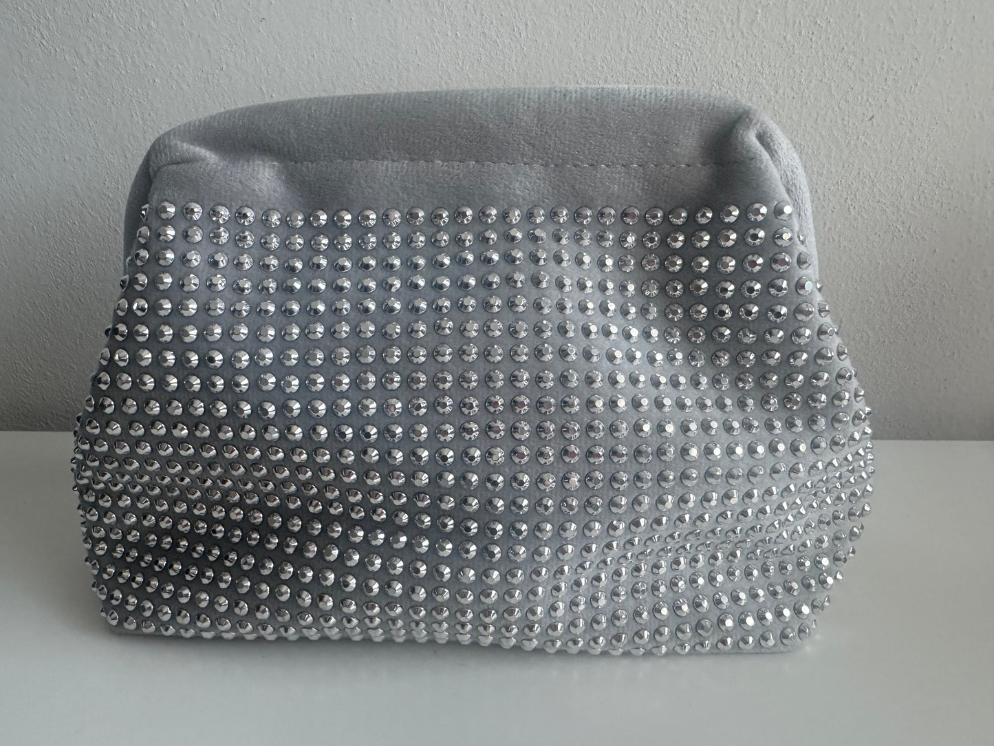 Silver Studs Clutch