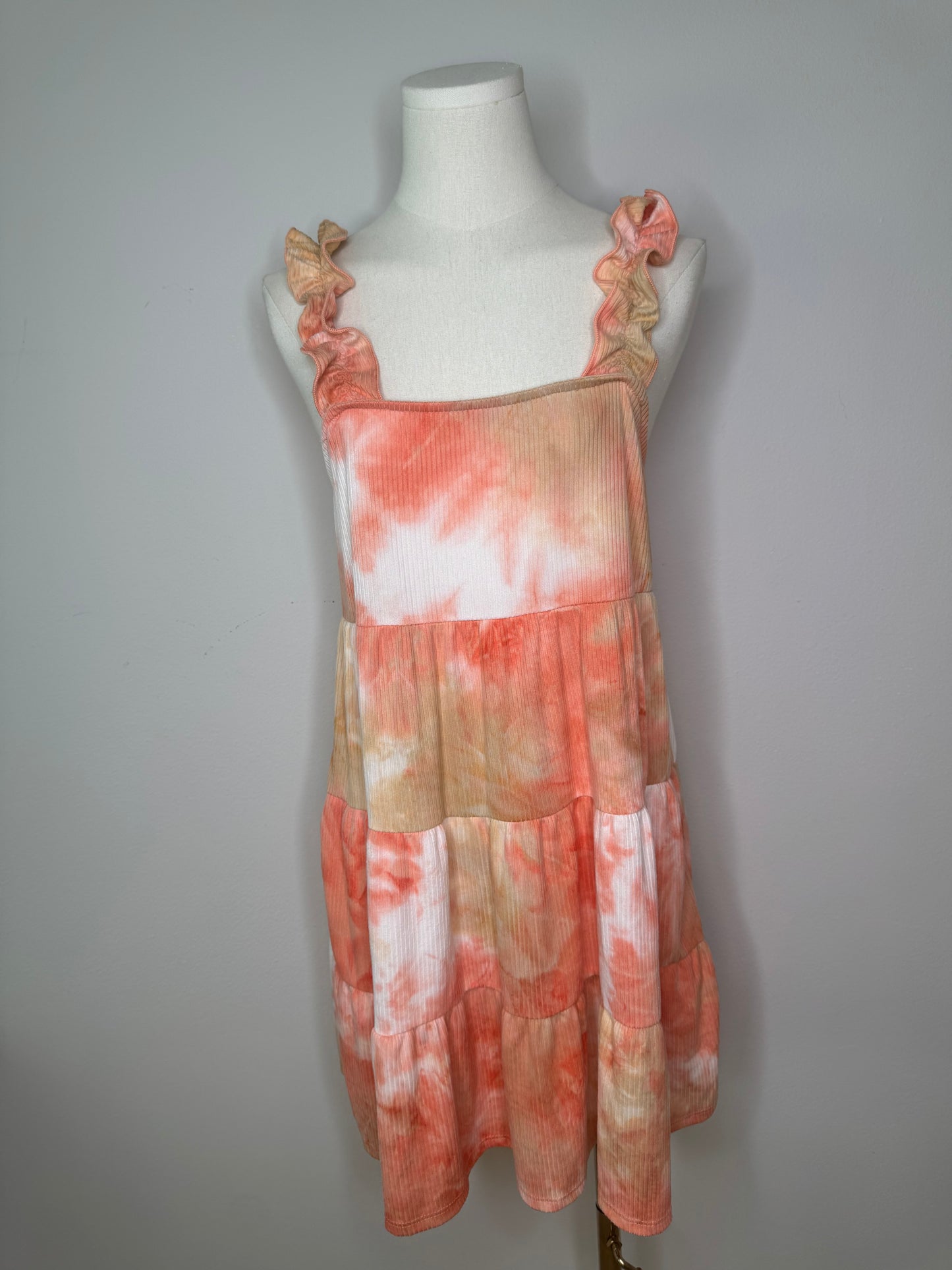 Peach beach dress