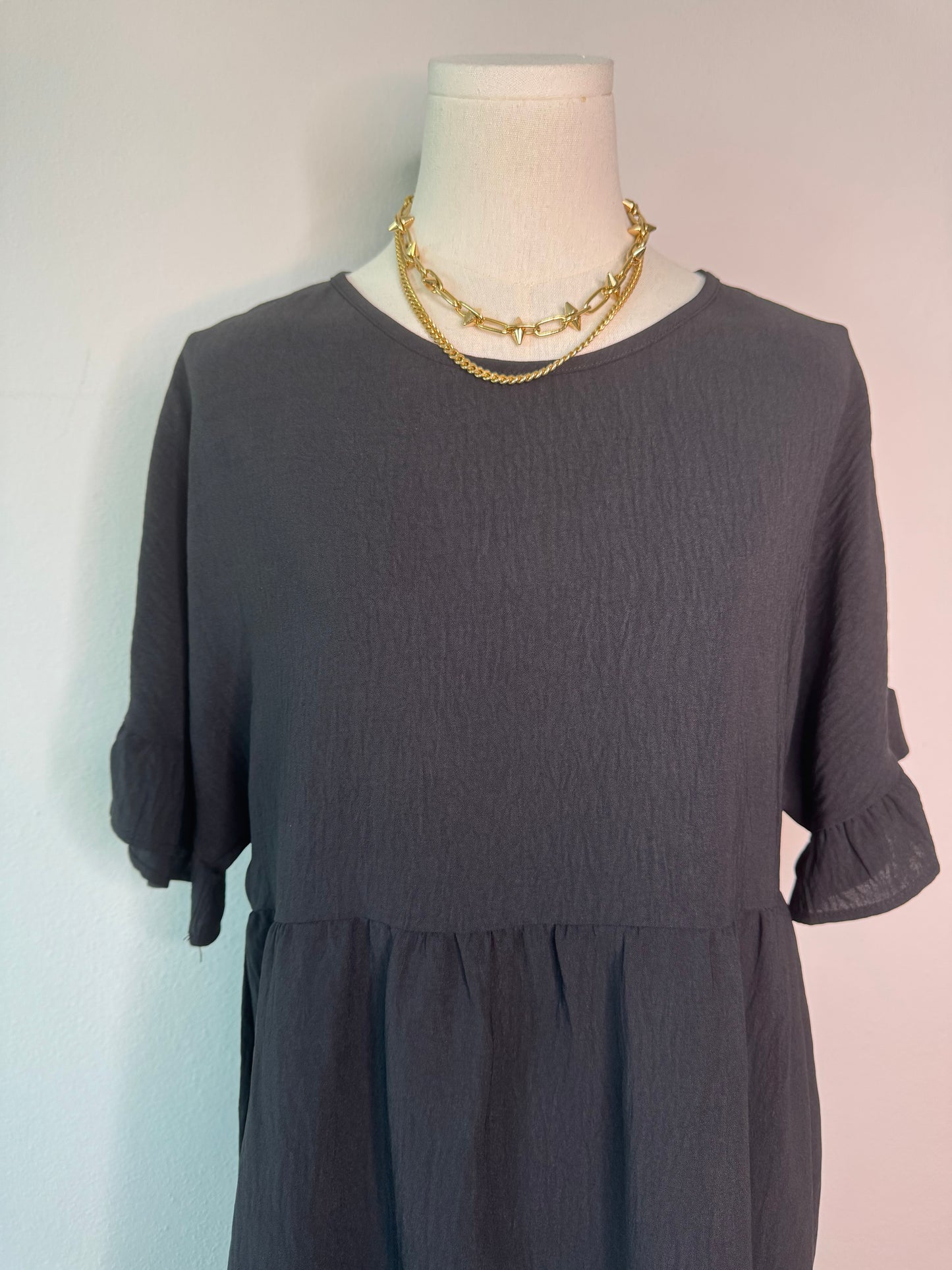 Comfy black dress