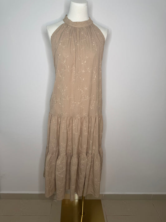 Halter maxi dress