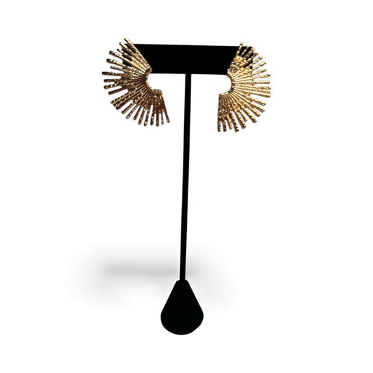 Sunburst earrings