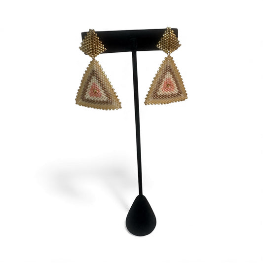 Soft sunset earrings