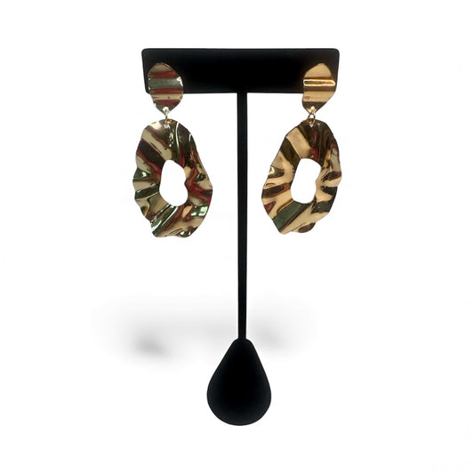 Gold Geometric earring